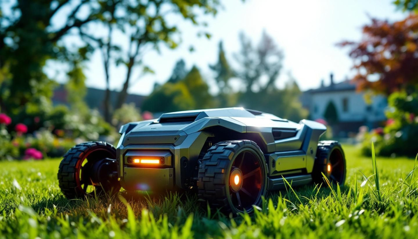 Science/High-Tech - Comment les innovations technologiques transforment-elles les robots de tonte ?